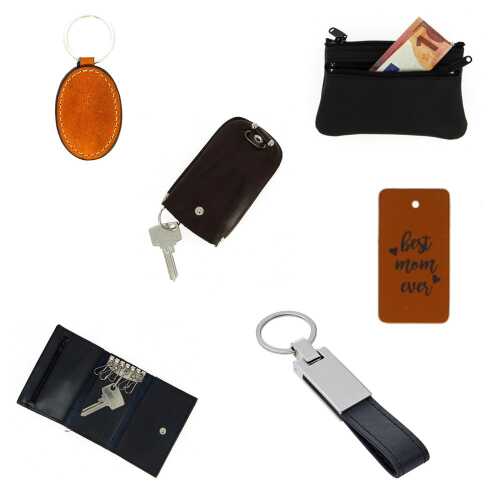 Sleutelhangers leder