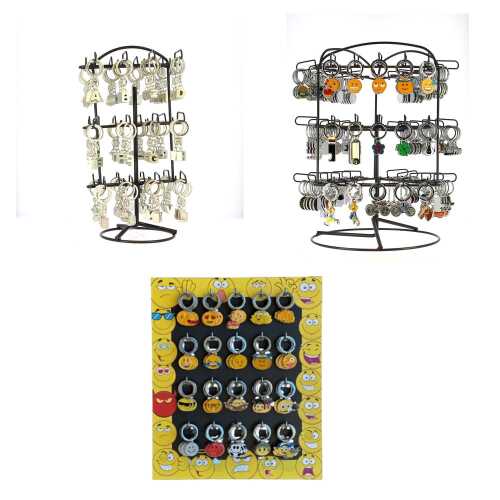 Sleutelhangers thema display